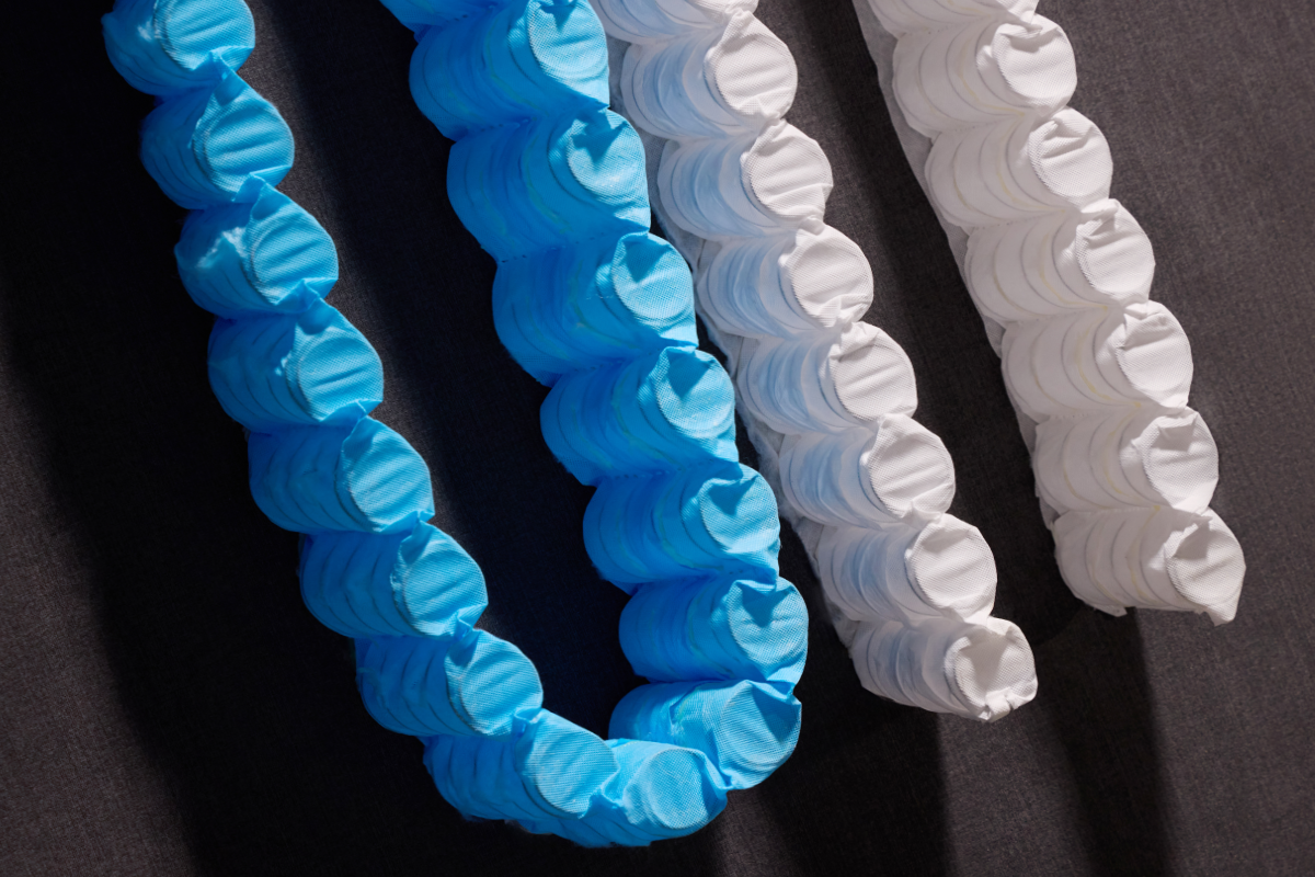 Honeycomb pocket springs