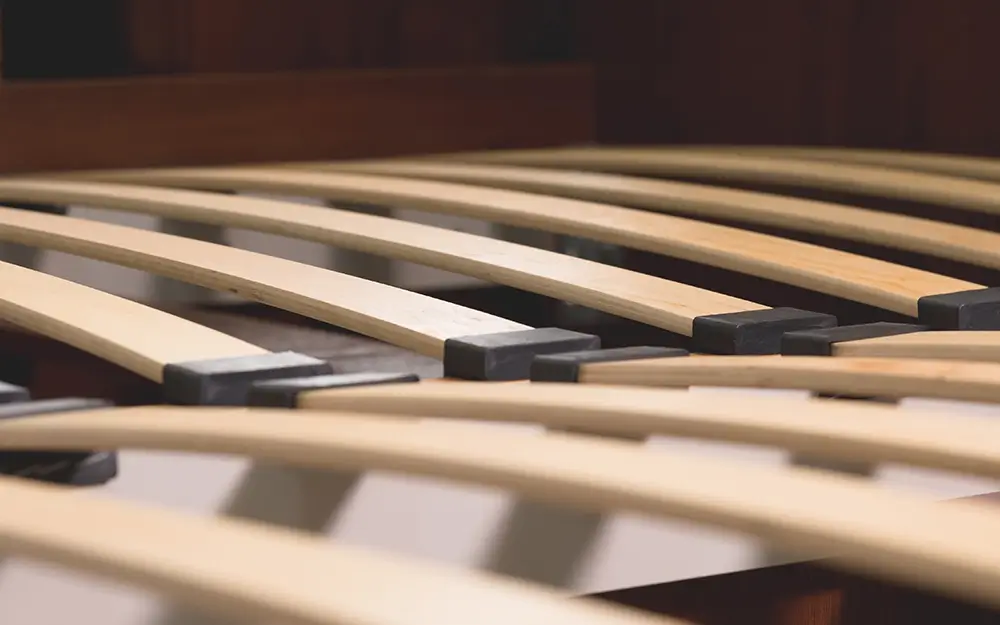 Sprung bed slats